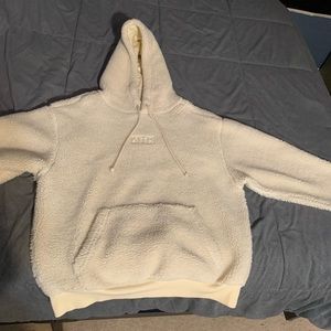 Kith Sherpa Hoodie Size Large